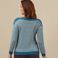 #1360 Cosmic Crisp - Jumper Knitting Pattern for Women in Valley Yarns Superwash DK