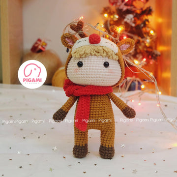 Reindeer Rudol Crochet Pattern