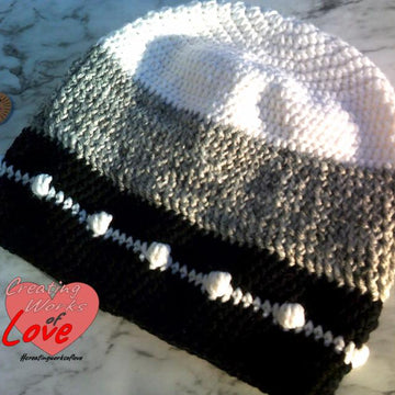 Three Tone Slouch Hat