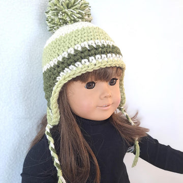 Spring Green Doll Beanie