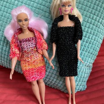 Barbie Dress & Cardi Set