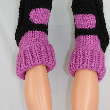 Childrens Superfast Rib Cuff Sock Slippers