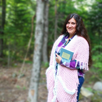 The Winterberry Pocket Shawl