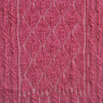 Nairn Cable Lace Shawl