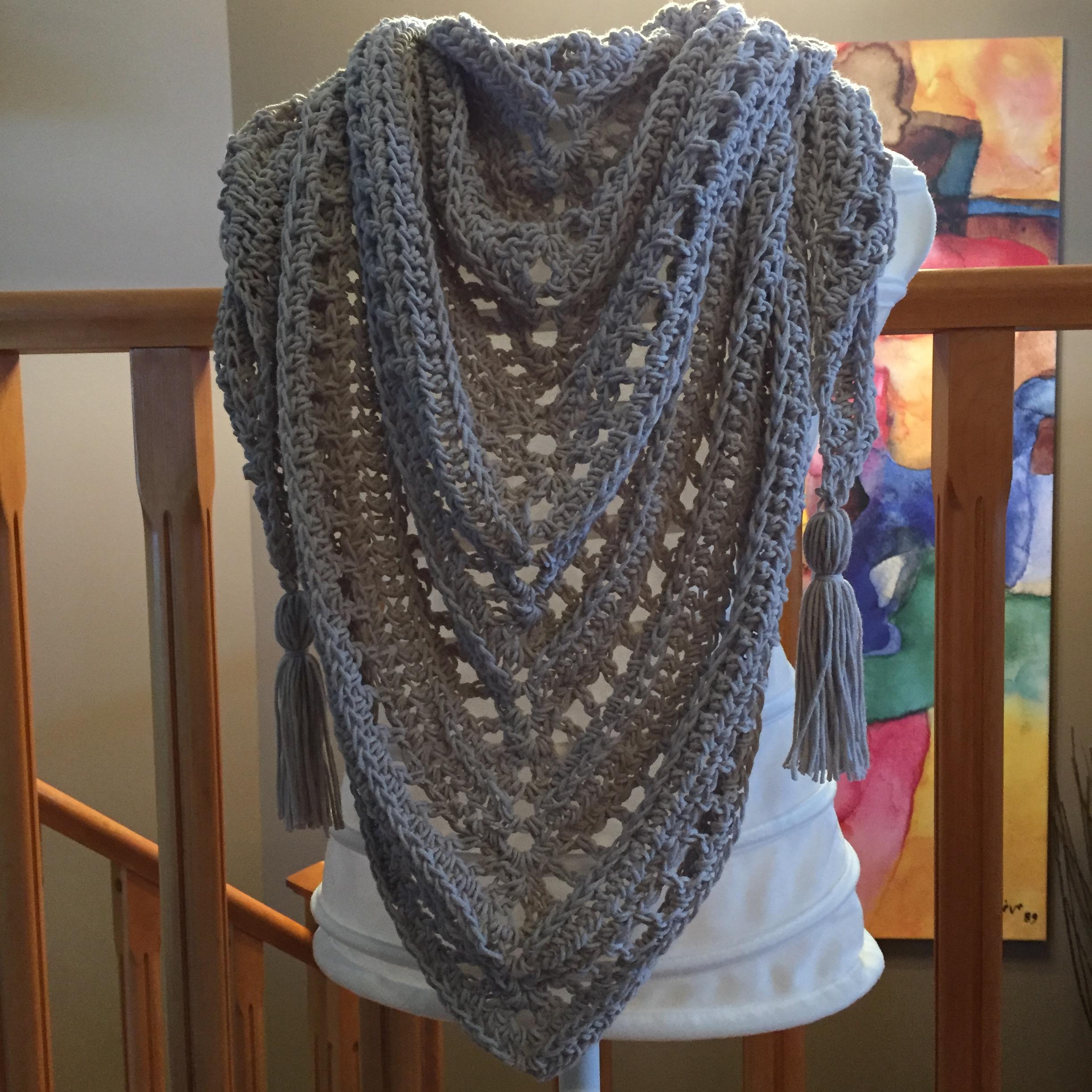 Summerland Triangle Scarf