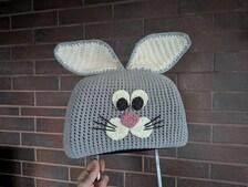Car Headrest Cover bunny English_US