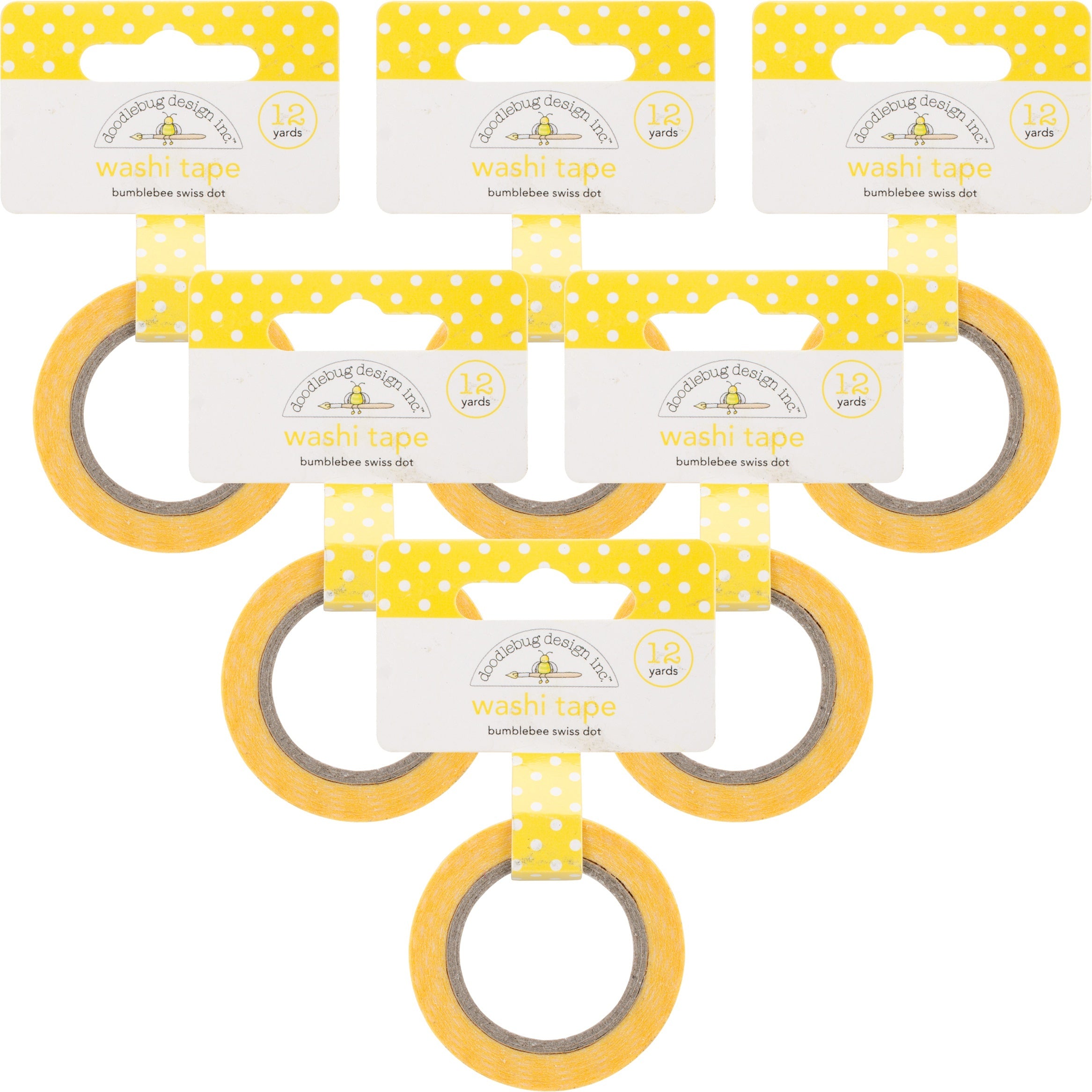 ODDITIES Doodlebug Washi Tape 15mmx12yd