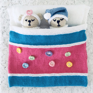 Sleepy time teddy bear family 19026