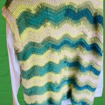 Wavelet Crochet Tank Top