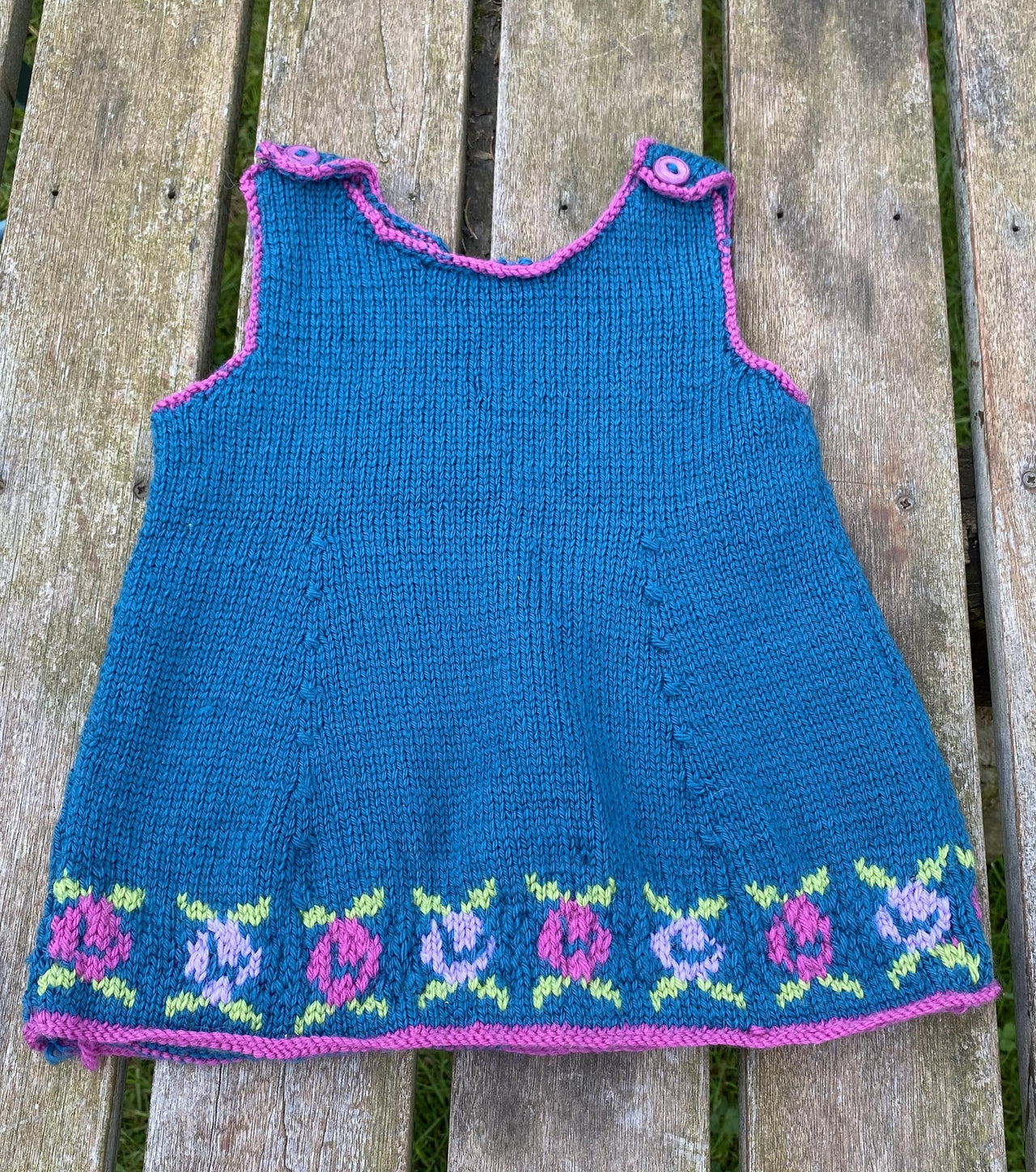Baby Dress With Flowers