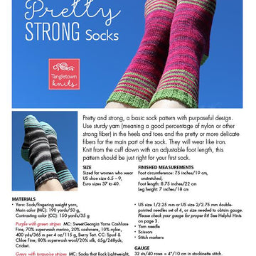 Pretty Strong Socks