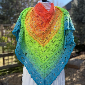 Stretchy Toes Shawl