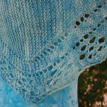 Ocean Spray Shawl