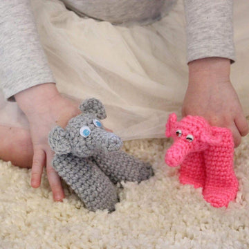 Elephant Finger Puppet