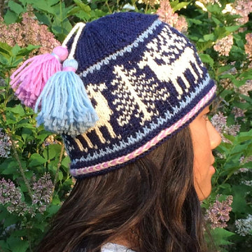 Modern Reindeer Hat