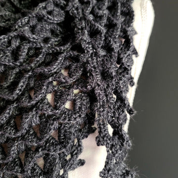 Nocturne Crochet Shawl