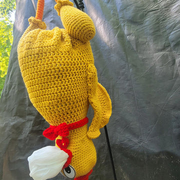 Rubber Chicken Bag Holder