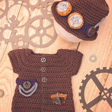 Steampunk Newborn Outfit