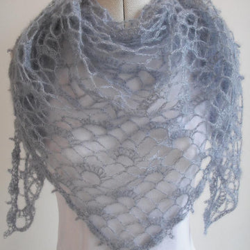 Angel wisp shawl