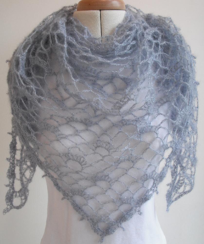 Angel wisp shawl
