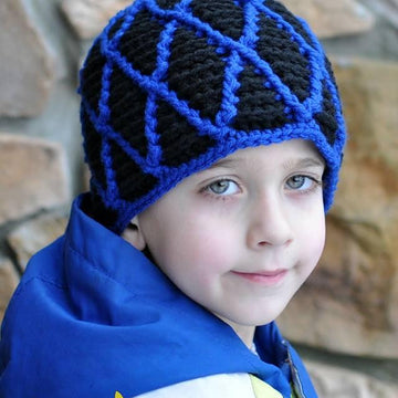 Reversible Harlequin Beanie