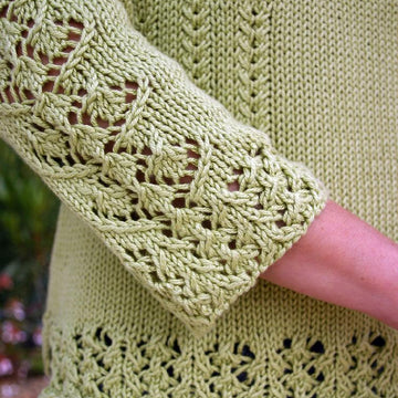 Sorelle Lace-Edged Pullover