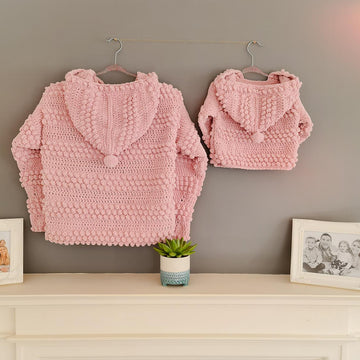 Bobble Hoodie - Baby, Child & Adult Sizes