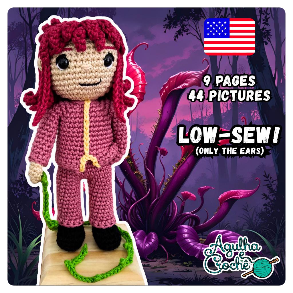 Kurama Yoko from Yu Yu Hakusho Crochet Pattern