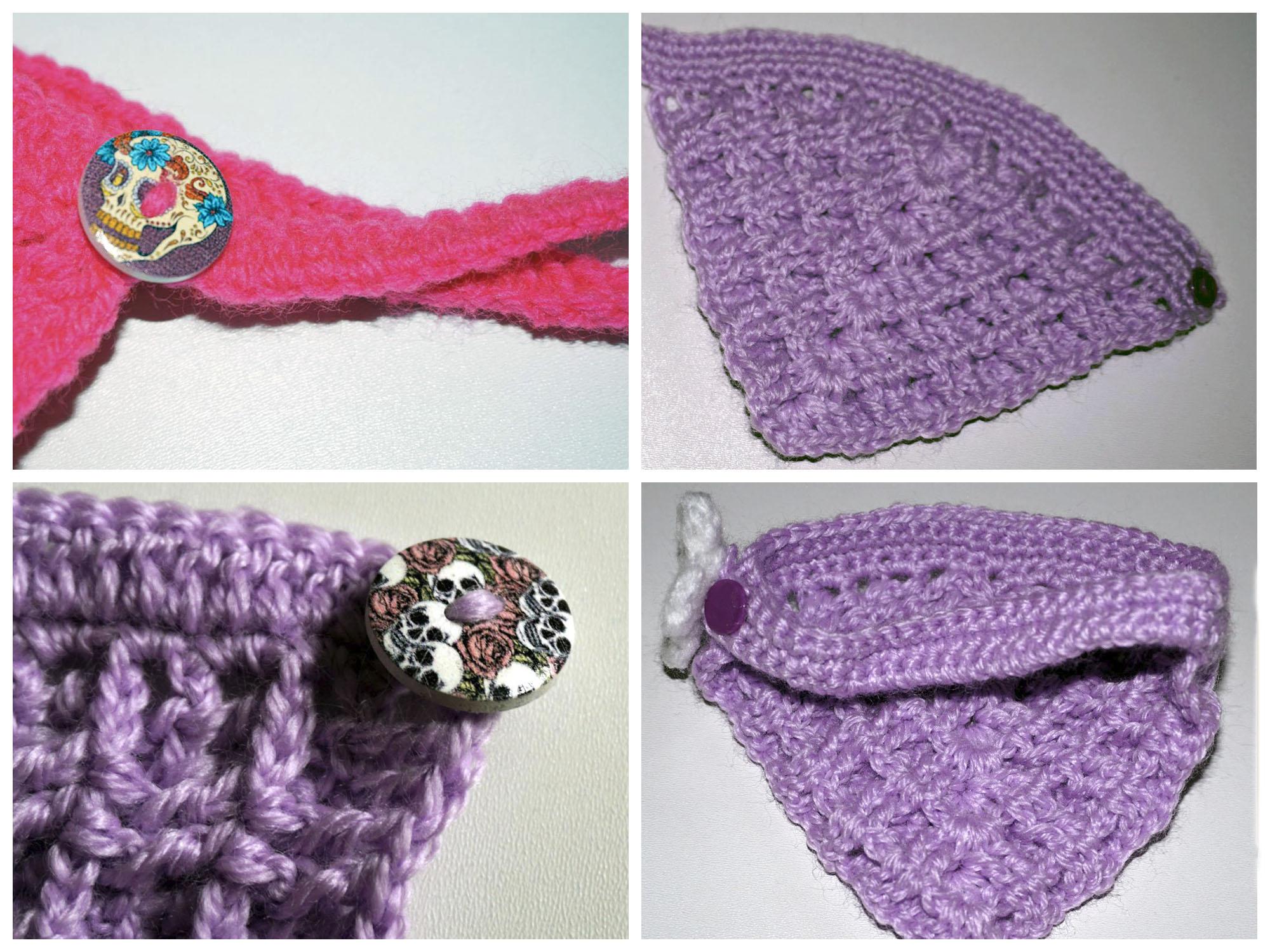 Crochet Pattern For The Dog Bandana For Little Dogs!