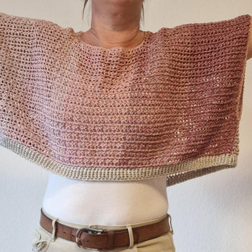 Häkelanleitung für das oversize Crop - Shirt "Das Sommerdingens