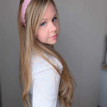 Crochet Delicate Pink Headband Pattern