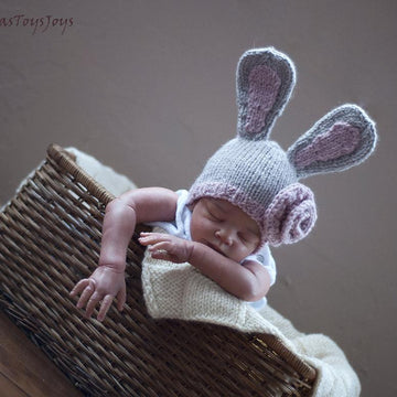New Born Baby Bunny Hat