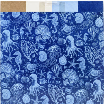 Graphic 45 Double-Sided Paper Pad 12"X12" 16/Pkg - Ocean Blue