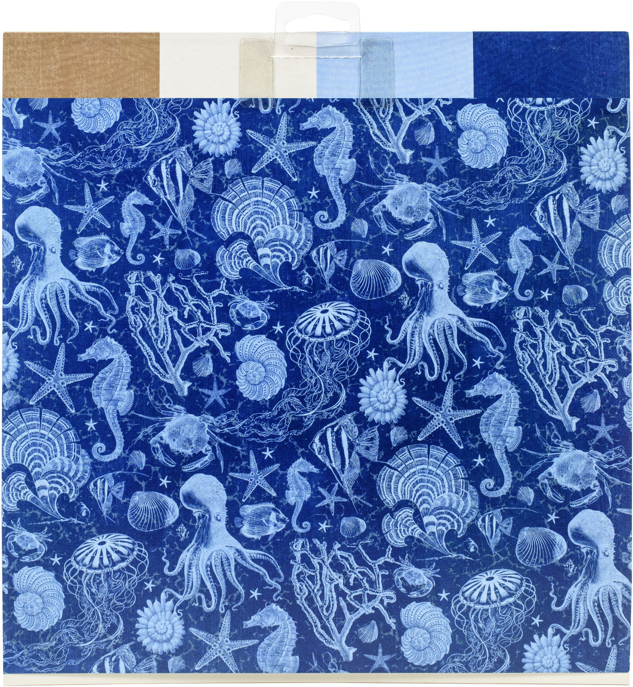 Graphic 45 Double-Sided Paper Pad 12"X12" 16/Pkg - Ocean Blue