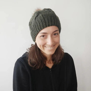 Upside Down cable hat