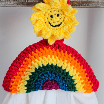 Rainbow Towel Topper