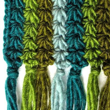 Starpath Scarf, a Star Stitch How-to