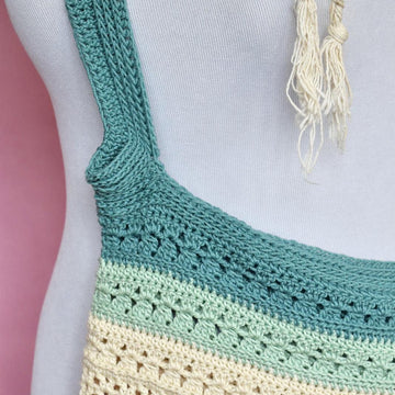 Colorful Beach Market Bag
