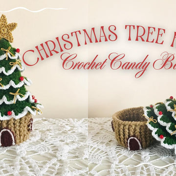 Christmas tree house candy box