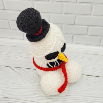 Penis - Snowman amigurumi