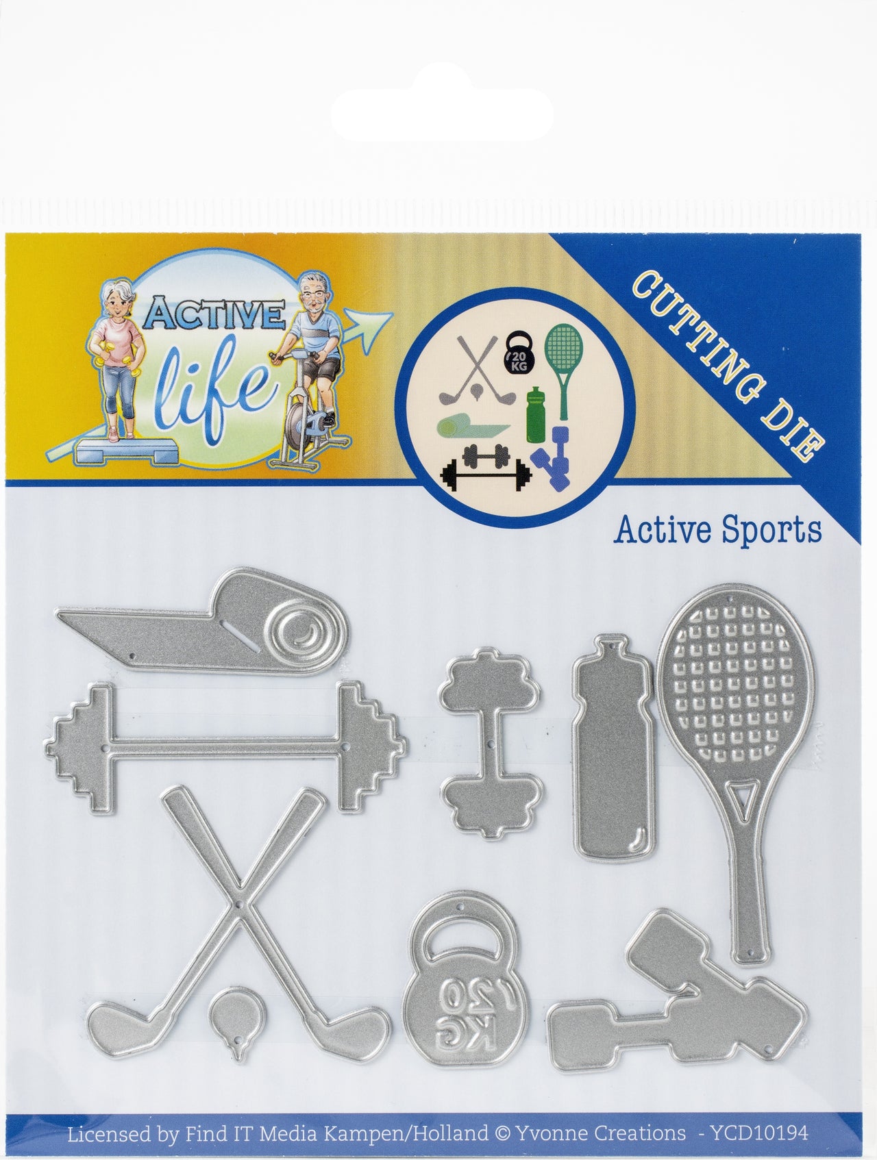 Find It Trading Yvonne Creations Die - Active Sports, Active Life