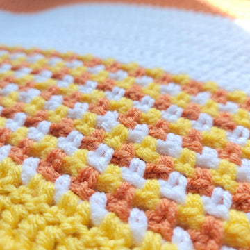 Candy Corn Afghan