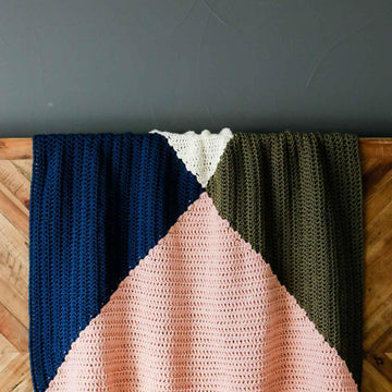 Quad Color Throw