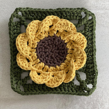 Sunflower Granny Square