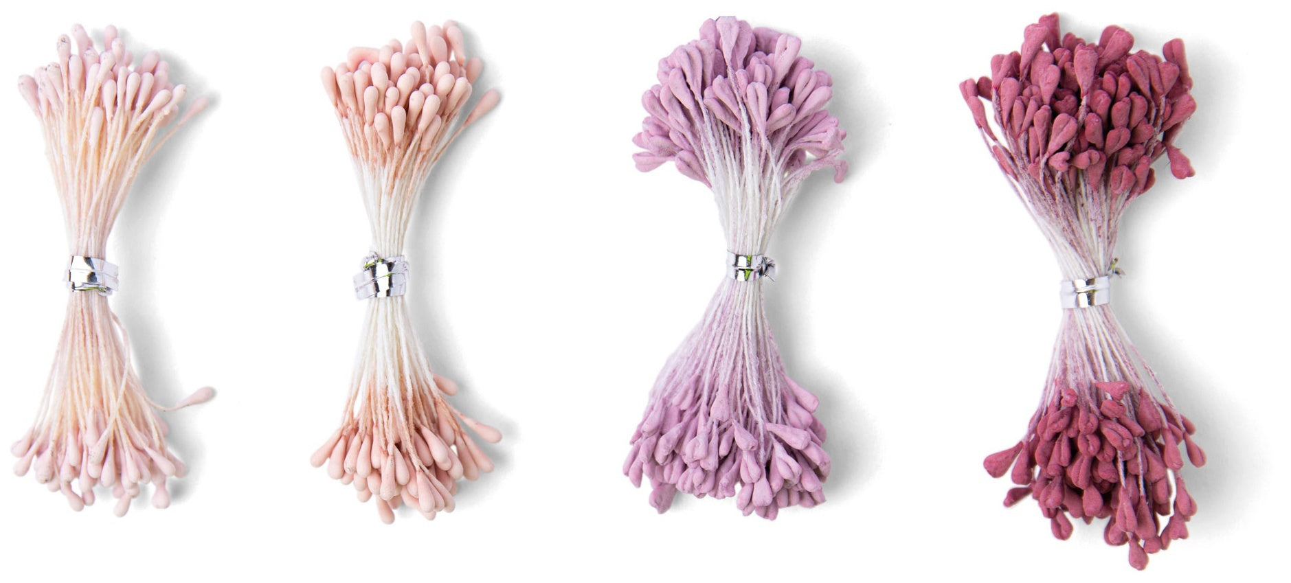 Sizzix Making Essential Flower Stamens 300/Pkg - Pink & Purple
