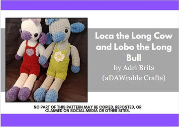 Loca and Lobo Cow and Bull