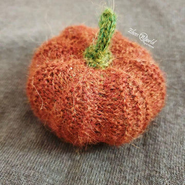 Pumpkin Knitting Pattern Easy Halloween Pumpkin Ornament
