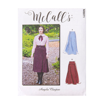 McCall's Misses' Historical Skirt M8071 - Sewing Pattern