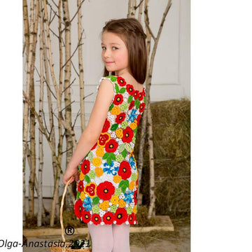 Irish lace dress for girls