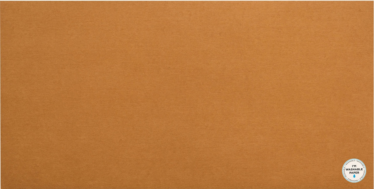 American Crafts Washable Matte Paper 12"X24" - Caramel
